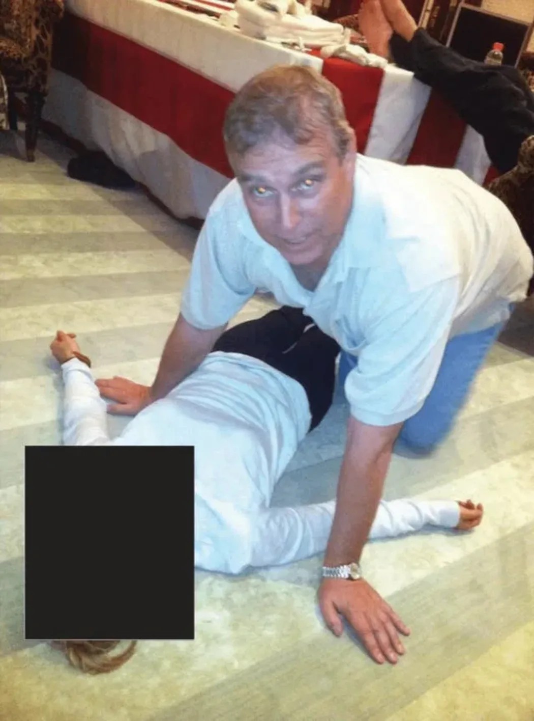 Prince Andrew and Jeffrey Epstein
